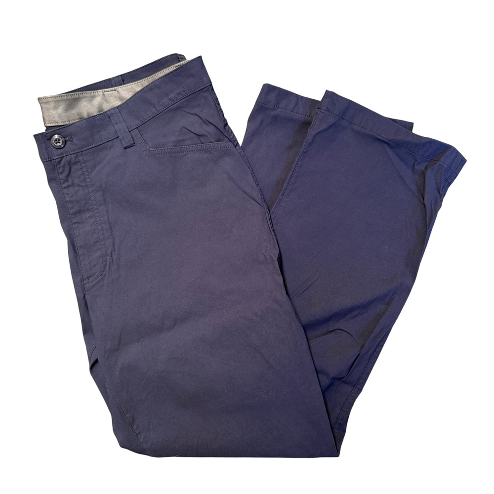 Eddie Bauer Mens Tech Pants 95 Nylon Stretch Hiking Travel Outdoor Cargo Chino